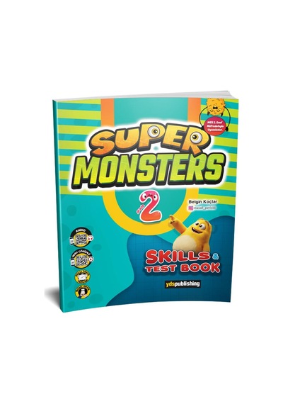 Yds Publishing 2. Sınıf Super Monsters Skılls- Test Book Yeni