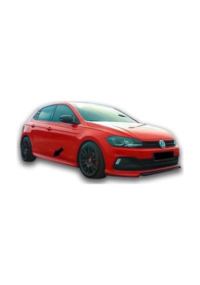 Volkswagen Polo 2018 Yan Marşpiyel Plastik Boyasız