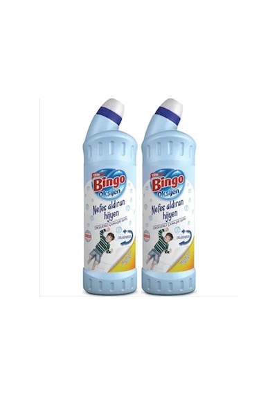 Bingo Oksijen Çamaşır Suyu Ferahlatan Hijyen 750 Ml 2 Adet Diğer