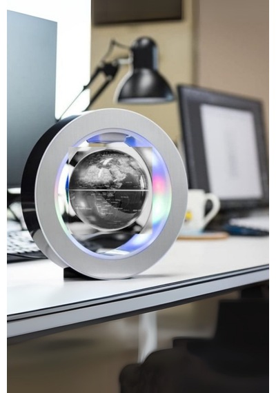 Büro Ev Ofis Hediyesi İçin 8cm Led Işıklı Dünya Manyetik Yer Küre Diğer