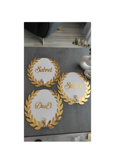 Sabret Şükret Dua Et Seti 30 Cm