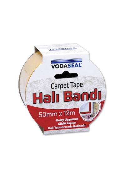 Vodaseal Halı Montaj Bandı Beyaz 50mmx12m