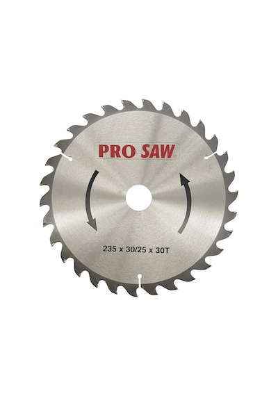 Pro-Saw Ps51229 Ahşap Sunta Daire Testere Bıçağı 235 MM 30 Diş
