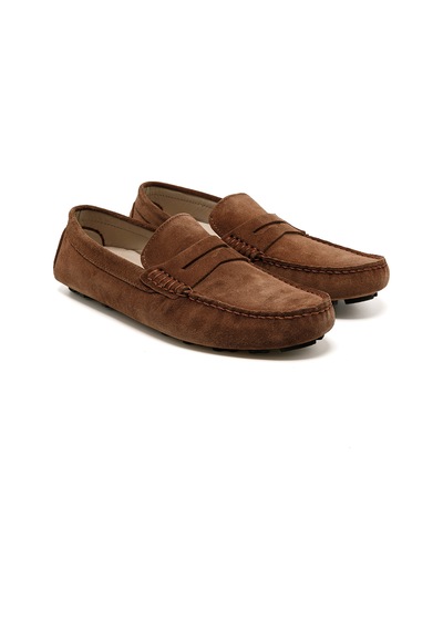 Oxford Klasik Erkek Tz-14553 John May Wood Süet Kahverengi Süet