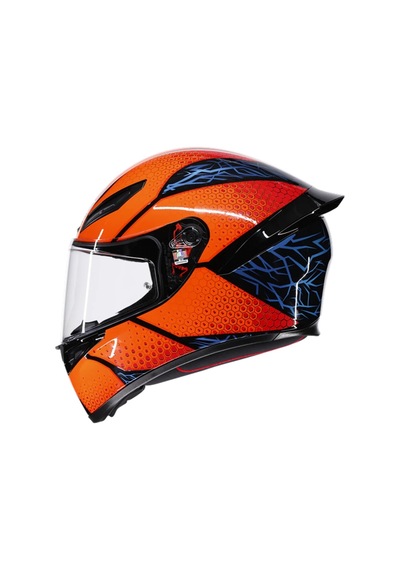 Agv Kask K1 S Speedarmor Black Orange Blue Siyah
