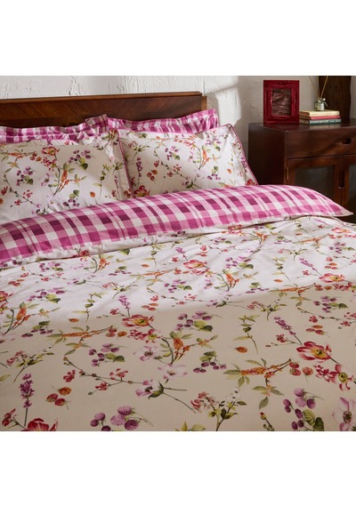 Karaca Home Berry Hills Çift Kişilik Nevresim Takımı Mürdüm MÜRDÜM