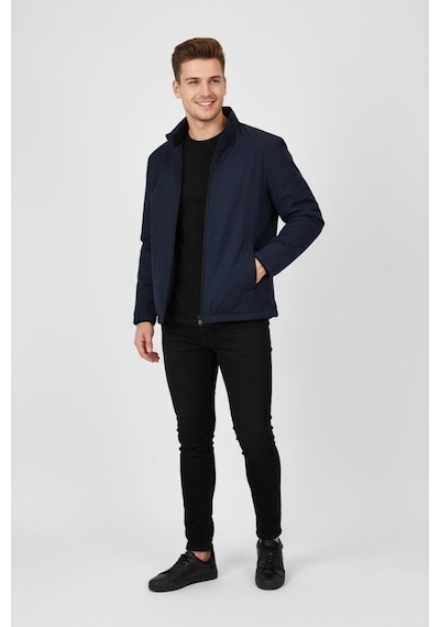Bigazzi Erkek Hakim Yaka İçi Polarlı Spor Mont 99546 Bgl-st04879 Lacivert