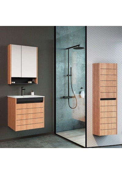 Orka Ricato 60 Cm Mdf Morganakiraz Banyo Dolabı Takımı Boy Dolabı Çok Renkli Orka Ricato 60 Cm Mdf Morganakiraz Banyo Dolabı Takımı Boy Dolabı Çok Renkli