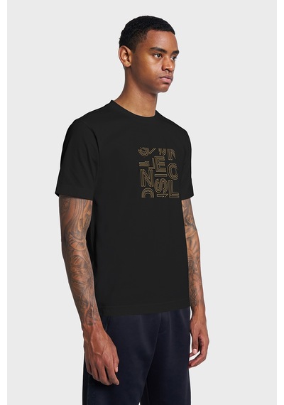 Lescon Erkek Kısa Kol T-shirt 26y-1145 Siyah