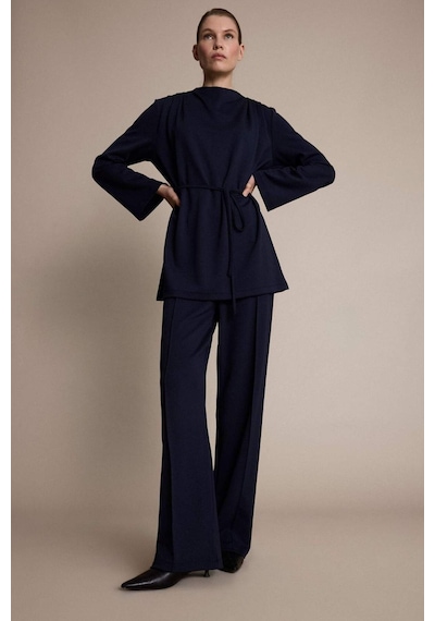 Defacto Wide Leg Geniş Bol Paça Pantolon G4837ax25wnnv243 Lacivert-nv243 Defacto Wide Leg Geniş Bol Paça Pantolon G4837ax25wnnv243 Lacivert-nv243