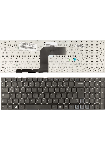 Samsung Uyumlu Np-Rv511-A04Tr, Np-Rv515-A02Tr Notebook Klavye (Siyah Tr)