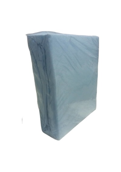 Mycey Çift Kişilik Lastikli Pamuk Penye Çarşaf Takımı 200x200+30 Cm Gök Mavisi