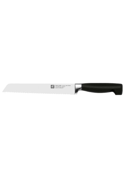 Zwilling Four Star 8 Parça Blok Bıçak Seti Doğal Ahşap Bloklu, Paslanmaz Çelik Ve Ahşap, Siyah 6999