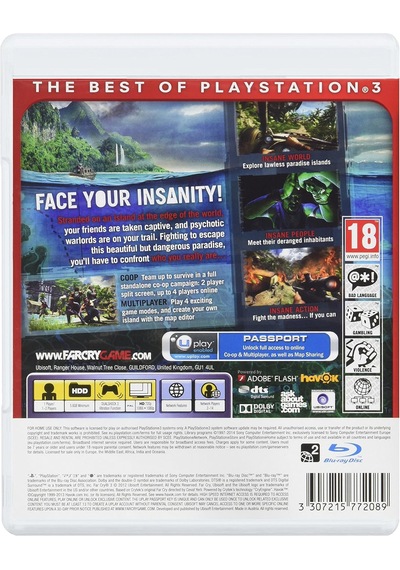 Far Cry 3 Essentials Playstation 3 Oyun Cd Teşhir