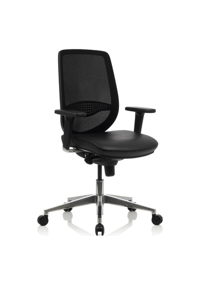 Bürosit Rhyme Alüminyum Ayarlı Kolçaklı Çalışma Koltuğu Suni Deri Bürosit Rhyme Alüminyum Ayarlı Kolçaklı Çalışma Koltuğu Suni Deri