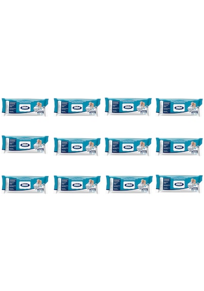 Önlem - Vücut Temizleme Havlusu 50'li 12 Paket 2XL