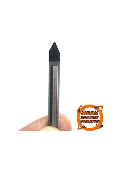 Yazı Yazma Pantograf Karbür Cnc Freze Ucu 6x0.5x57 Mm