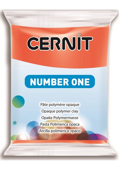 Cernit Number One Polimer Kil 428 Poppy Red