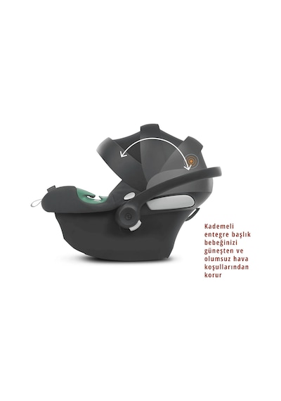 Cybex Aton B2 i-Size - Bazalı | Volcano Black