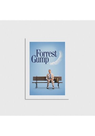 Forrest Gump 1994 Film Posteri Çerçevesiz Poster Duvar Dekorasyonu Pn11p278
