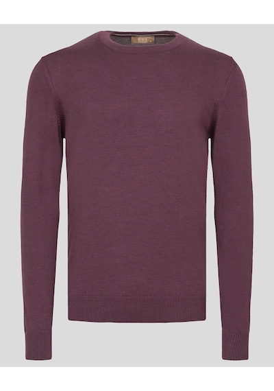 Erkek Bisiklet Yaka Triko Slim Fit Pamuklu Kazak Ncs Jeans 3002-Mürdüm-Melanj Mürdüm Melanj Erkek Bisiklet Yaka Triko Slim Fit Pamuklu Kazak Ncs Jeans 3002-Mürdüm-Melanj Mürdüm Melanj