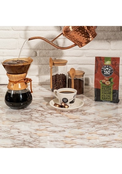 Oze Fındık Aromalı Filtre Kahve 250G French Press