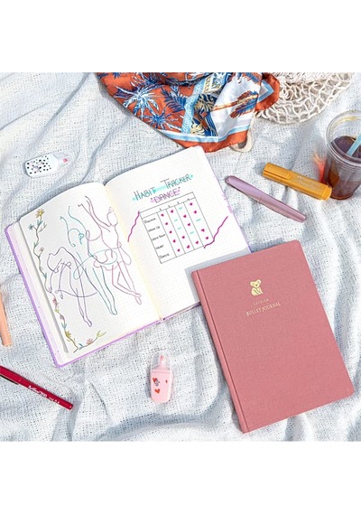 17x24 Keten Noktalı Bullet Journal Defter Koala Genel
