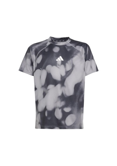 Adidas Çocuk Siyah T-shirt Jm3781 Gri