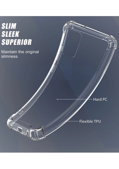 Gld-spt- Newface Samsung Uyumlu Galaxy A02s Kılıf Olex Tpu Silikon
