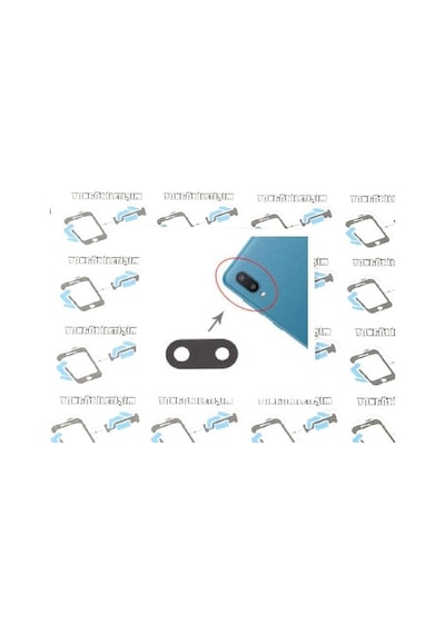 Samsung Uyumlu Galaxy A02 Arka Kamera Camı Lens Yapışkanlı (525903179)