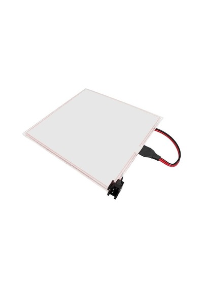 Pm-37726 100x100mm Elektrominesans El 3v Led Panel Yeşil Aydınlatmalı Esnek Yapı Renkli