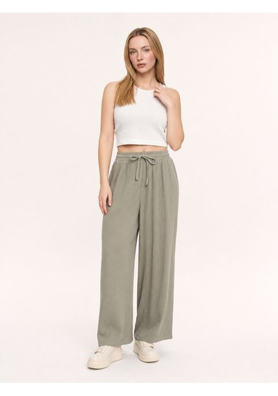 LOFT Crop Kadın Bluz K.kol Lf2042944 Q1.v1 Ekru