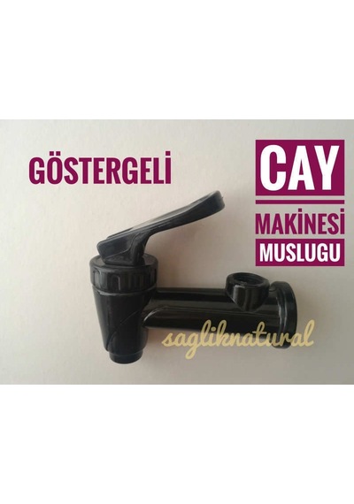 Çay Makinesi Semaver Çaycı Musluğu (İçten Dişli) - Göstergeli