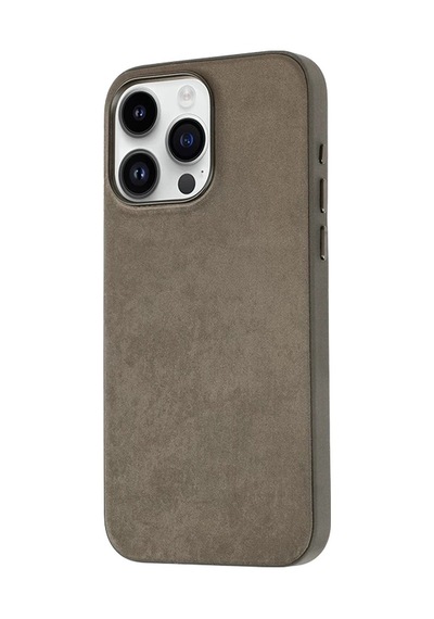 Apple  Uyumlu  iPhone 15 Pro Max Kılıf Zore Mikro Fiber Mimoza Kapak