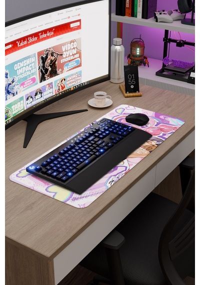 Varesa Genshin Impact Anime Gacha V2 - 70x30 Xl Gaming Mouse Pad Fare Altlığı