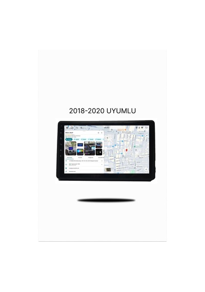 Snp Serisi Dacia Duster 2018-2020 Uyumlu Kablosuz Carplay & Android Auto Destekli 4-64 Gb Android Multimedya Sistemi + Geri Görüş Kamerası  9"