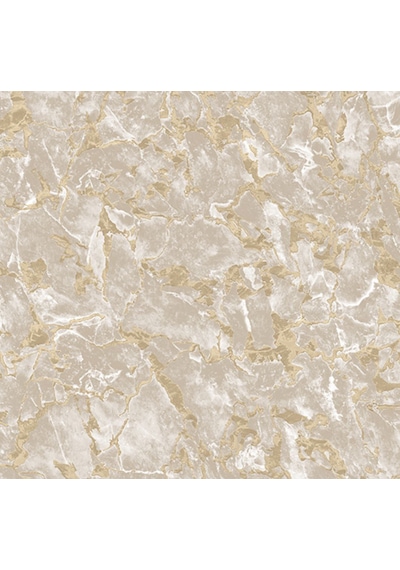 Adawall Roka 16m2 Duvar Kağıdı 23103 Serı Mermer Desen 3boyutlu Silinebilir Bej - Altın