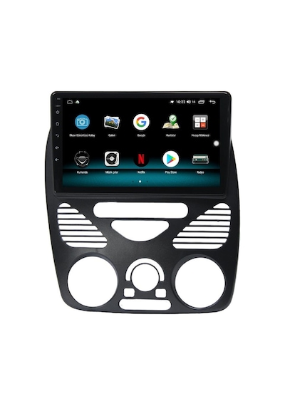 Oto Multimedya Fiat Siena S 1996 - 2004 / 4 Gb Ram 64 Gb Hdd / 9 Inch Hd Ekran - Carplay - Android 13 - Double Teyp - Navigasyon Cihazı Nvm