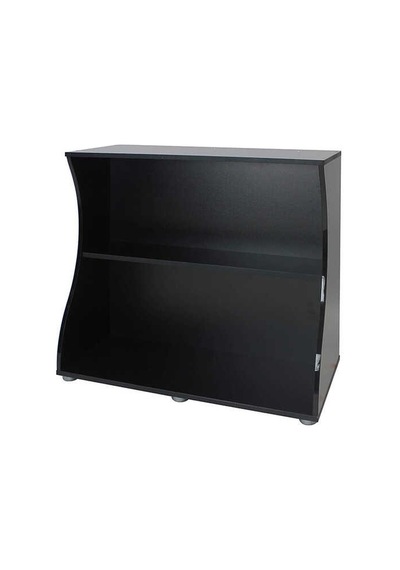 Fluval Flex 123l İçin Siyah Açık Dolap