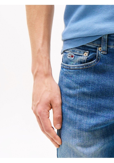 Tommy Hilfiger Ryan Solgun Çizme Paça Erkek Koyu Mavi Jeans-6377 Koyu Mavi