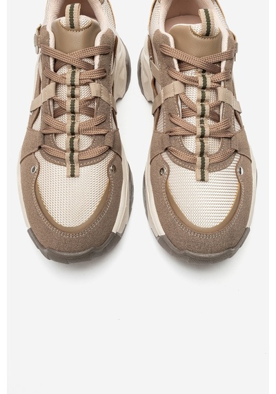 Luvi Shoes Leona Vizon Süet Kadın Spor Sneakers