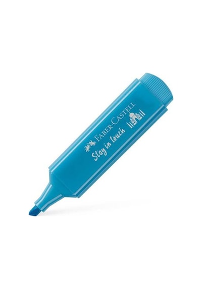 Faber Castell Fosforlu Kalem Textliner 46 Pastel Mavi