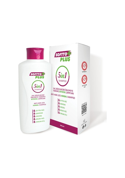 Saç Dökülmesini Önlemeye Yardımcı Bitkisel Şampuan 360 Ml... 5'i 1 Arada