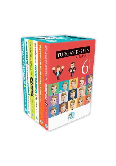 Turgay Keskin Kitapları Seti-6 Kitap Takım - Turgay Keskin - Mavi Çatı Yayınları