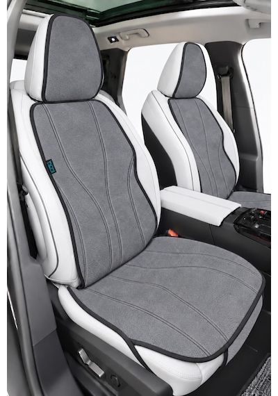 Bod Citroen C5 Aircross Oto Koltuk Koruyucu Kılıf 2026-sonrası Latmos Serisi Koyu Gri