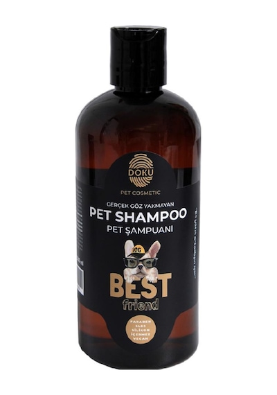 Doku Pet Cosmetic Kedi Köpekler İçin Göz Yakmayan Şampuan 500 ML