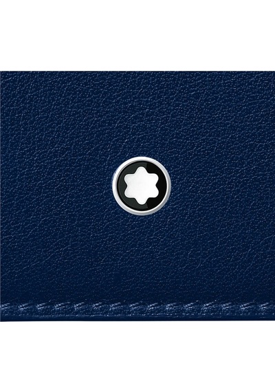 Mont Blanc Montblanc Meisterstück Selection Soft Cüzdan 6 Cc 130059 Mavi