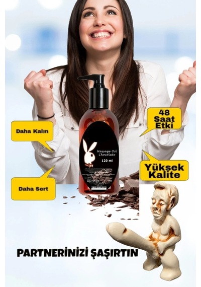 Chocolate Massage Oil 120 Ml Çikolata Aromalı Vücut Yağ