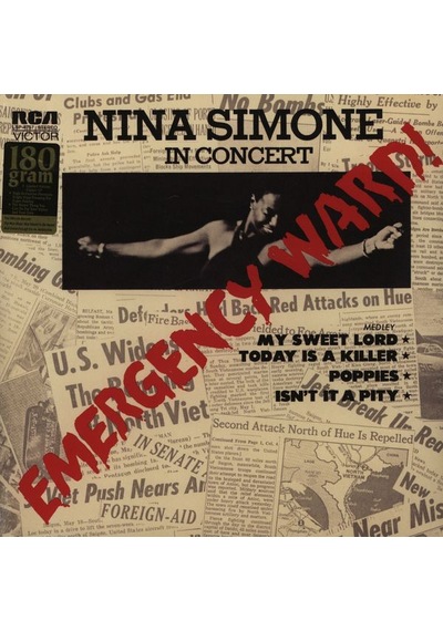 NİNA SİMONE - İn Concert - Emergency Ward! , LP Vocal Jazz