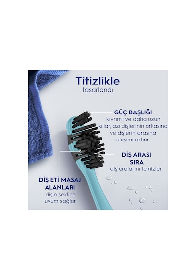 Oral-b Pro-3dwhite Kömürlü Beyazlık Diş Fırçası